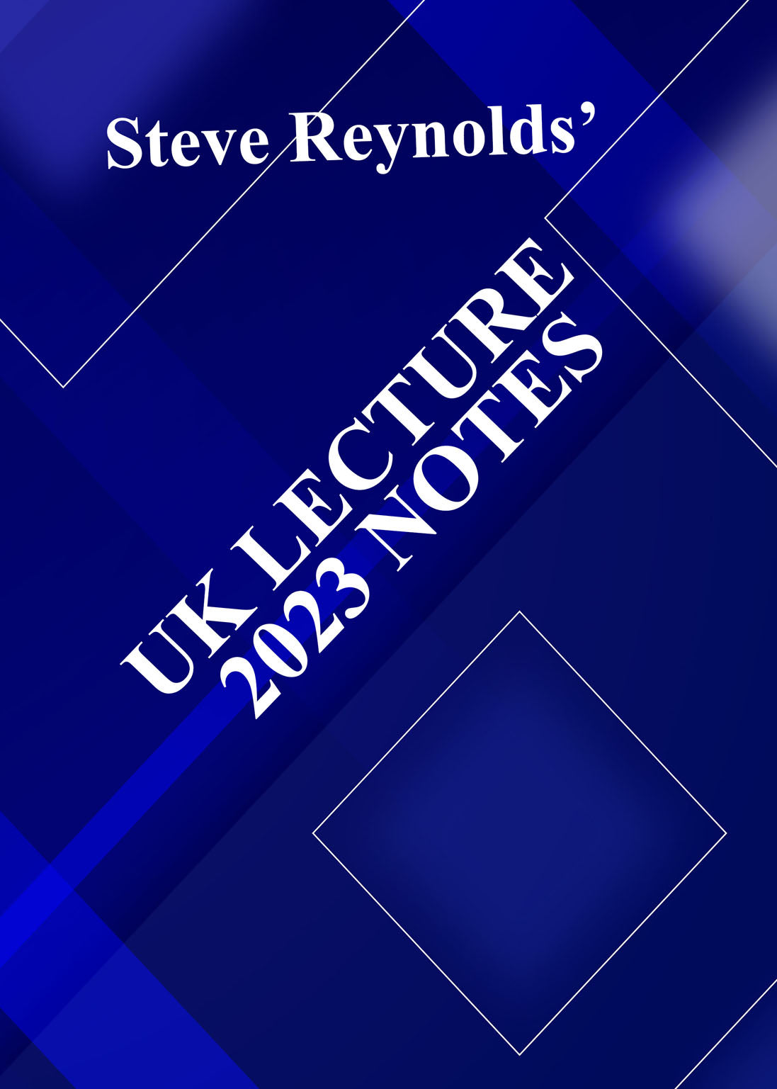 2023 UK LECTURE NOTES